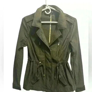 Eden Society -Women’s Laysha Cargo Jacket XS  Olive Green